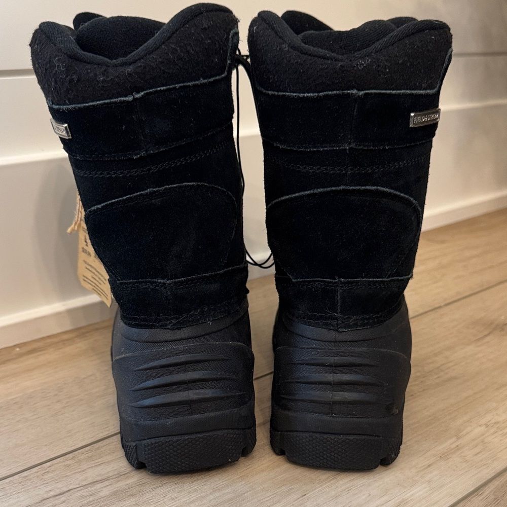 Field & Stream PAC Boot Winter Insulated Water Resistant Kid Boy Size 4 Black - Picture 4 of 10